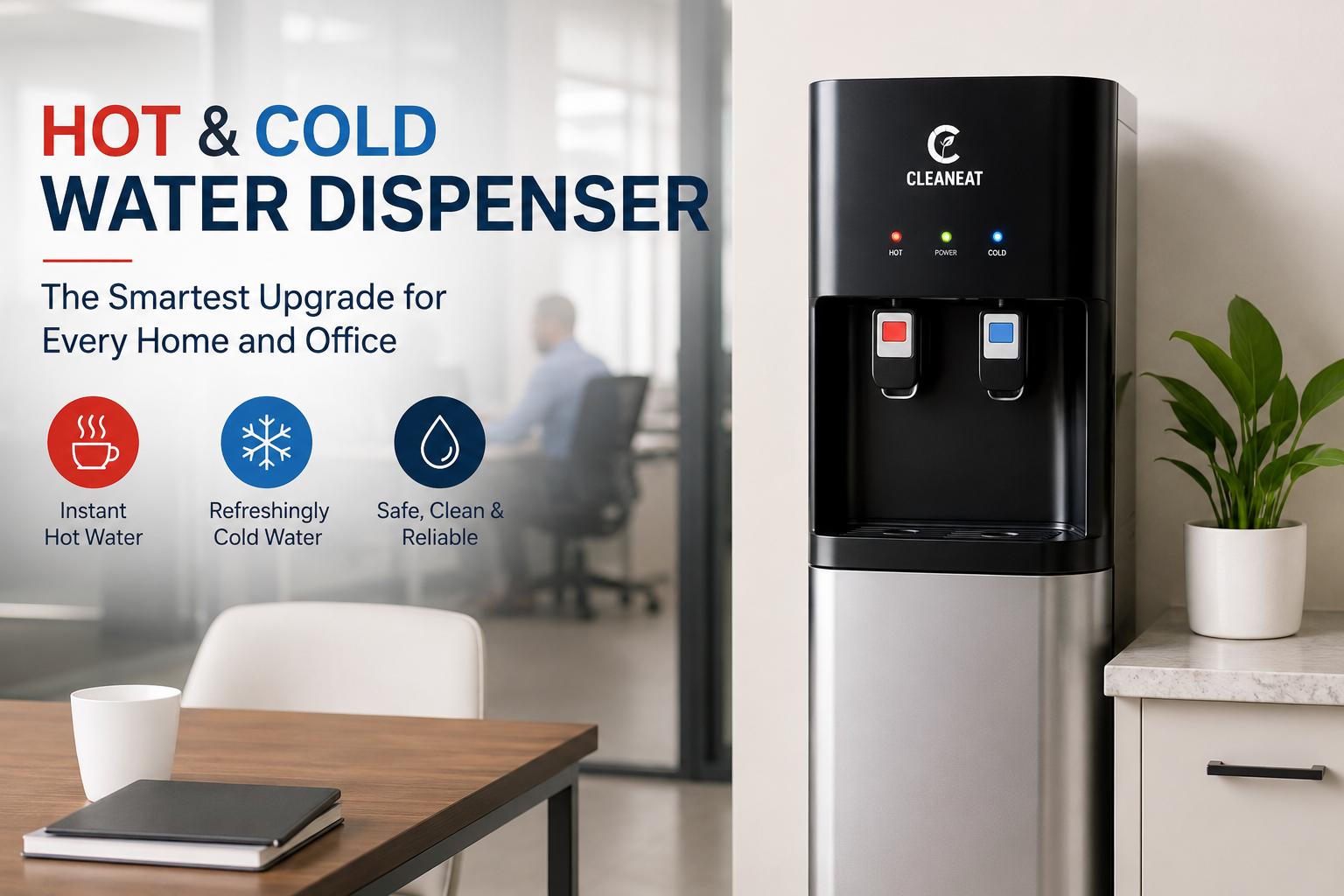 Benefits of hot and cold water dispenser for home use