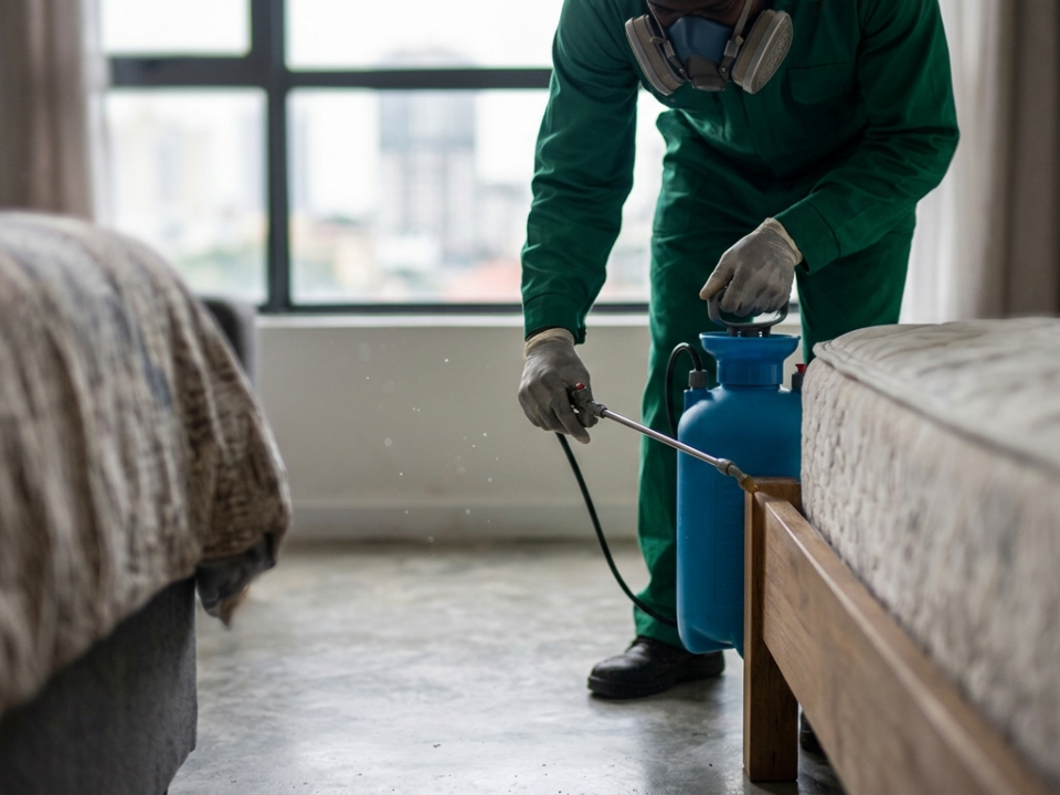 Affordable bedbug fumigation service Lagos bedroom treatment