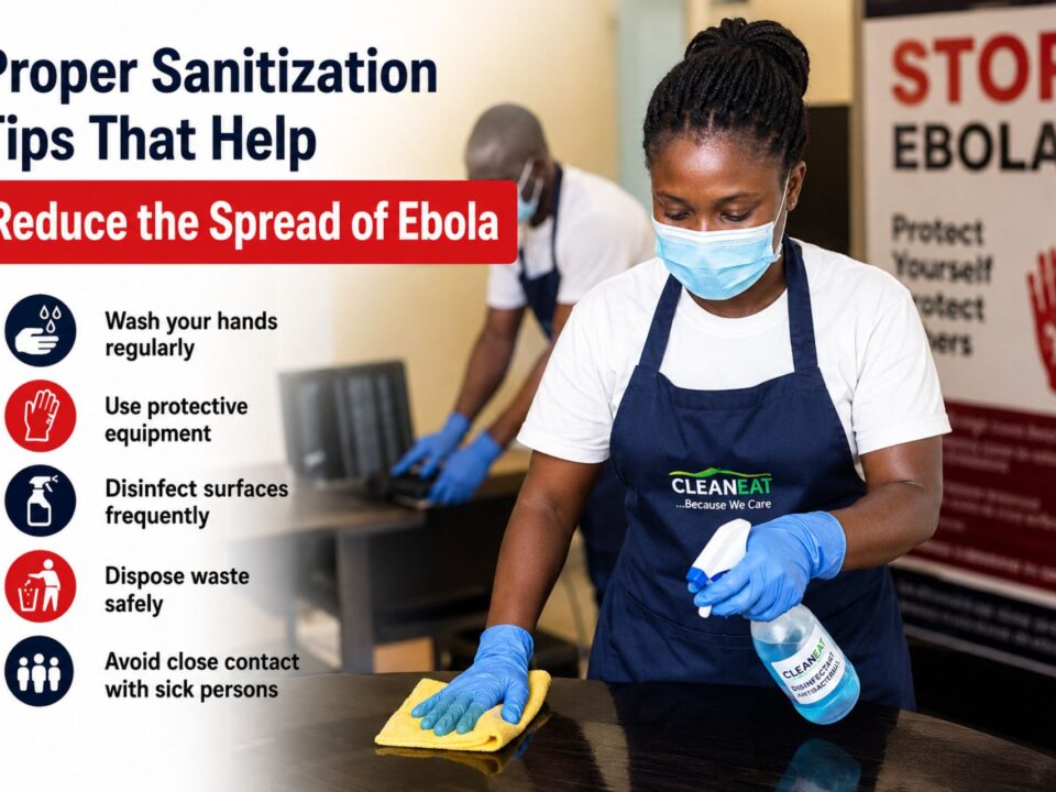Ebola sanitization solutions tips for community health protection