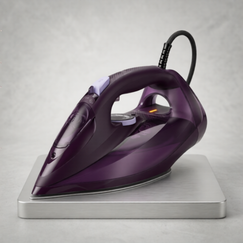 HEAVY DUTY steam iron.