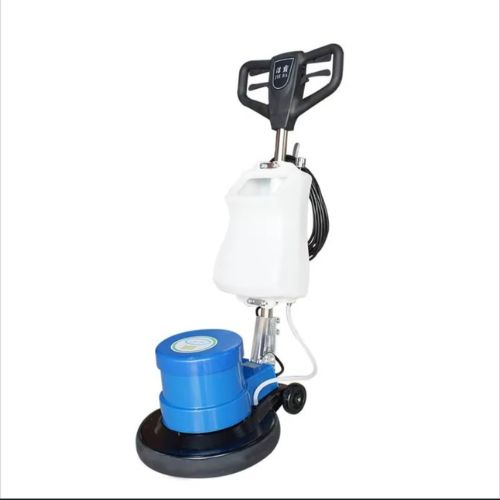 Flyton floor scrubber Nigeria cleaning tiled floor in a commercial building